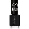 Rimmel 60 Seconds Super Shine lak na nechty odtieň 900 Black 8 ml