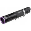 LED Baterka Tank007 K9 A5 3W UV 365nm, 1x Li-ion aku. 18650 2600mAh s nabíjacím USB-C konektorom