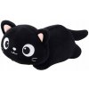 Plyšová Hračka Hračka Mačka Veľké Oči Čierna 45cm