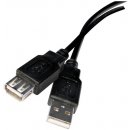 Kábel USB 2.0 A/A Predlžovací 2m