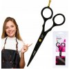 Nožnice na kĺzavý strih xhair Kadernícke nožnice Black 5,5