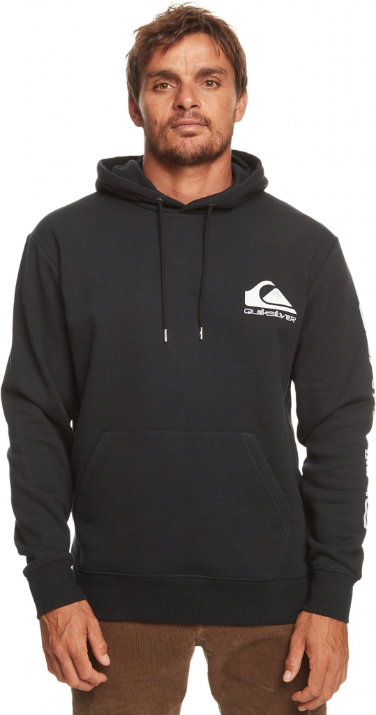 QUIKSILVER OMNI LOGO HOOD Black KVJ0