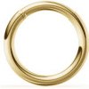 Piercingový prsteň DF 6113 zo žltého zlata