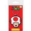 Prívesok na kľúče Super Mario Rubber Keychain Toad