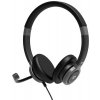 PORT CONNECT ON'R 300 Stereo headset ACTIVE OFFICE s mikrofonem USB-A/USB-C, černá 3567049120016