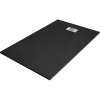 Mexen Hugo sprchový odtok obdélníkový SMC 150 x 90 cm, černý, kryt inox - 42709015-X