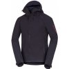 NORTHFINDER Pánska outdoorová softshellová 3L bunda s kapucňou BRIO- black XL