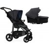 TFK Mono4 2v1 Premium Black Combi carrycot + Seat unit Nafukovacie kolesá Hlboká vanička Premium Black