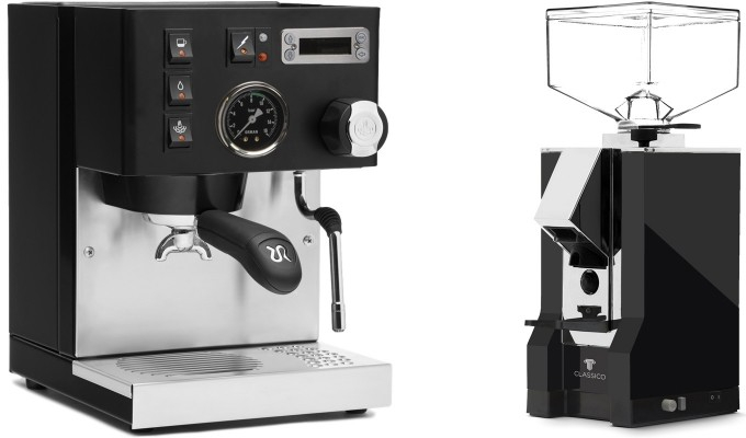 Set Rancilio Silvia BC PID + Eureka Mignon Classico