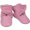 ESITO Capáčky barefoot Softshell Lamb Antique pink Veľ. 4 - stielka: 14 cm