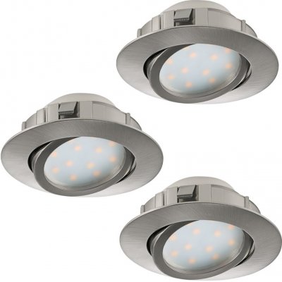 Eglo | Eglo 95853 - SADA 3x LED podhľadové svietidlo PINEDA 1xLED/6W/230V | EG95853