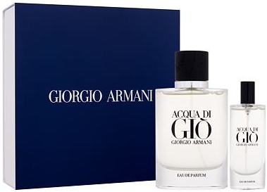 Giorgio Armani Acqua di Giò dárková sada: EDP 75 ml + EDP 15 ml