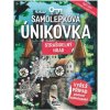 Samolepková únikovka Strašidelný hrad 20x26cm CZ verzia