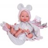 Antonio Juan 50392 MIA mrkací a čůrající realistická miminko s celovinylovým tělem 42 cm