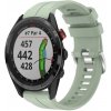 VSETKONAMOBIL 119192 SILICONE Vymeniteľný remienok pre Garmin Approach S62 svetlozelený