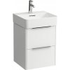 Skrinka pod umývadlo Laufen BASE 43,5x39x53 cm biela H4021321102601