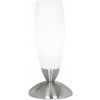 Eglo 82305 TL/1 H-220 NICKEL-MATT/WEISS SLIM stolná lampa