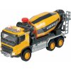 Autíčko stavebné miešačka Volvo Truck Cement Mixer Majorette so zvukom a svetlom dĺžka 19 cm