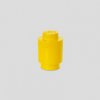 LEGO® úložný box guľatý 12,3 x 18,3 cm žltá