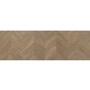 BALDOCER Ceramicas Larchwood Zig Ipe 30x90 R Hnedá