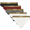 TOMMY HILFIGER - tangá 5PACK rouge & ivory v darčekovej krabičke - special limited edition-M