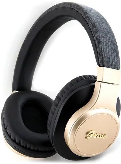 Guess Bluetooth on-ear headphones black 4G Script