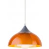 Redo Smarter - COLINE Redo - závesná lampa - jantárový polycarbonát+sklo