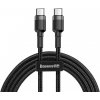 NONAME Baseus CATKLF-GG1 Cafule Kabel USB-C 60W 1m Gray/Black 6953156285200