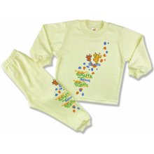 BABY´S WEAR Detské pyžamo GIRAFFE žlté