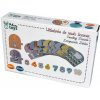 Náučné drevené puzzle - počítanie,