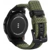 eses Tkaný nylónový remienok pre smart hodinky 20 mm Farba: zelená army - čierna