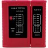 W-Star Tester RJ 45 WS468RD RJ45 RJ11 STP Cat5e Cat7 červená - W-Star Tester RJ 45 WS468RD RJ45 RJ11 STP Cat5e Cat7 červená