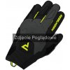 REBELHORN CORE BLACK GREY FLUO YELLOW MOTORCYCLE GLOVES - WS