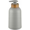 Ručný stojanový dávkovač na mydlo Galicja 400 ml, sivý