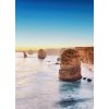 W+G 5037-2V-1 Vliesové fototapeta útes pri západe slnka v Austrálii rozmer 184 x 254 cm