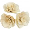 Dekorácie - Palm Deco Rose 6 cm - 3 ks