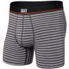 Boxerky Saxx Non-Stop Stretch Cotton Boxer Brief Fly Veľkosť: M / Farba: sivá