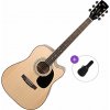 Cort AD880CE Basic SET Natural Satin Elektroakustická gitara Dreadnought
