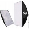 Fotografický softbox difúzor 50x70 Obdĺžniková sada skladací s puzdrom