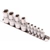 Sada hlavic torx, 10ks, 10-19mm, 1/4 a 1/2