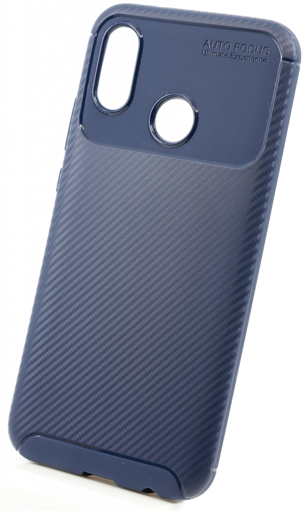 Púzdro Bomba Mäkký obal carbon look pre Huawei - modrý Model Huawei: P20 Lite C011_HUA_P20_LITE_BLUE