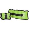 ONE FITNESS Vody na zápästí a členky WW01 2 x 0,7 kg zelené
