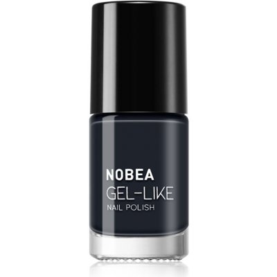 NOBEA Day-to-Day Gel-like Nail Polish lak na nechty s gélovým efektom odtieň Blue depths #N19 6 ml