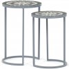 Autronic US1501 Stojan na kvety 35x35x52cm, keramika, šedá, US1501