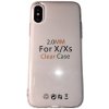 Púzdro MobilEu Transparentný obal silikónový na iPhone X/XS TO36