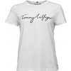 Tommy Hilfiger Bavlnené tričko dámsky WW0WW41674 biela