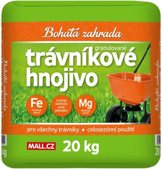 Bohatá zahrada Trávníkové hnojivo 20kg