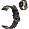 Strado Kožený remienok pre Amazfit BIP/GTS/GTR 42mm (Black) univerzálny