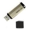 Apacer USB flash disk, USB 3.0, 32GB, AH353, zlatý, AP32GAH353C-1, USB A, s krytkou