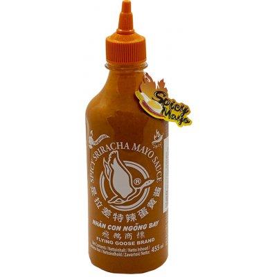 FLYING GOOSE Sriracha Spicy Mayo Pikantná omáčka s majonézovou príchuťou  455 ml od 4,8 € - Heureka.sk